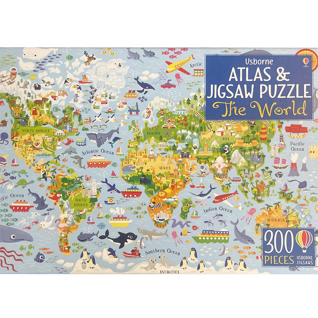 Atlas &amp; Jigsaw Puzzle World