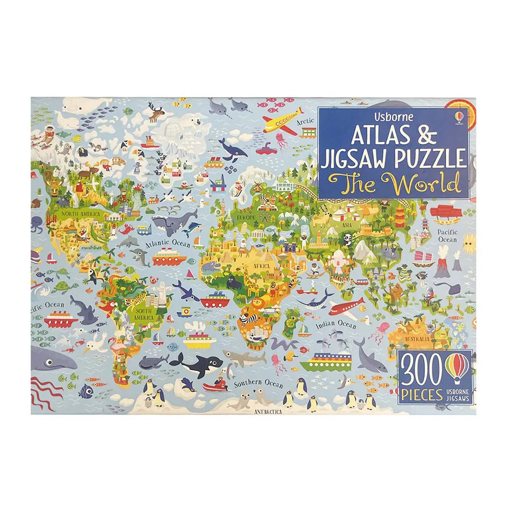 Atlas &amp; Jigsaw Puzzle World