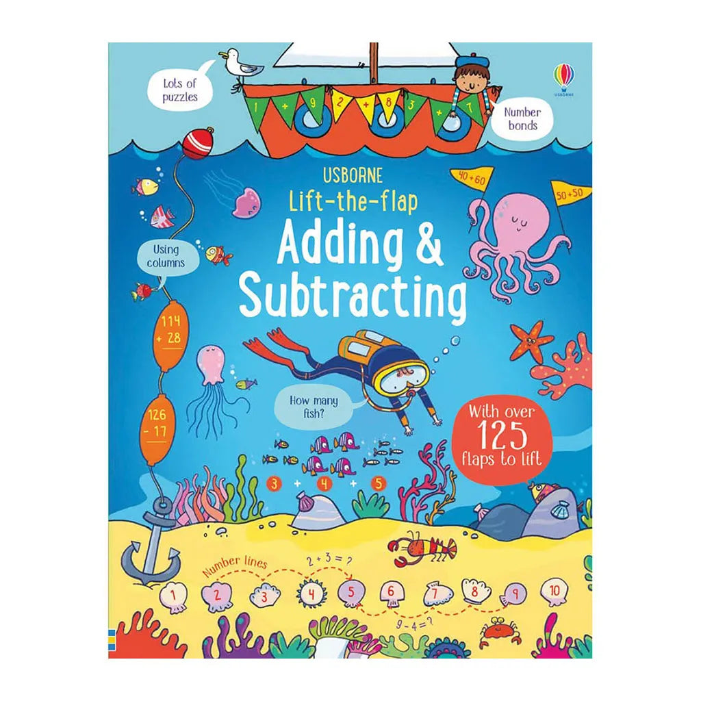 Usborne Lift the Flap Adding and Subracting