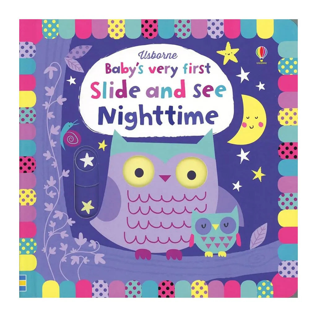 Usborne Baby's Very First Slide-and-See Nighttime