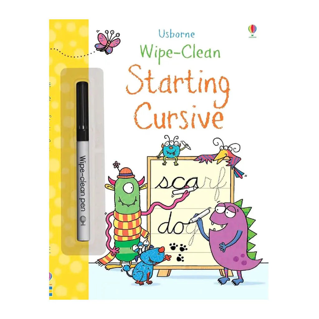 Usborne Wipe Clean Starting Cursive