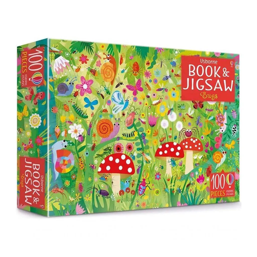 Usborne Bugs Book and Jigsaw Puzzle