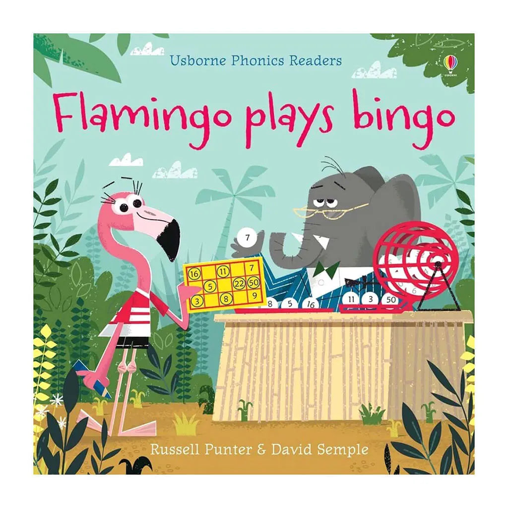 Usborne Flamingo Plays Bingo