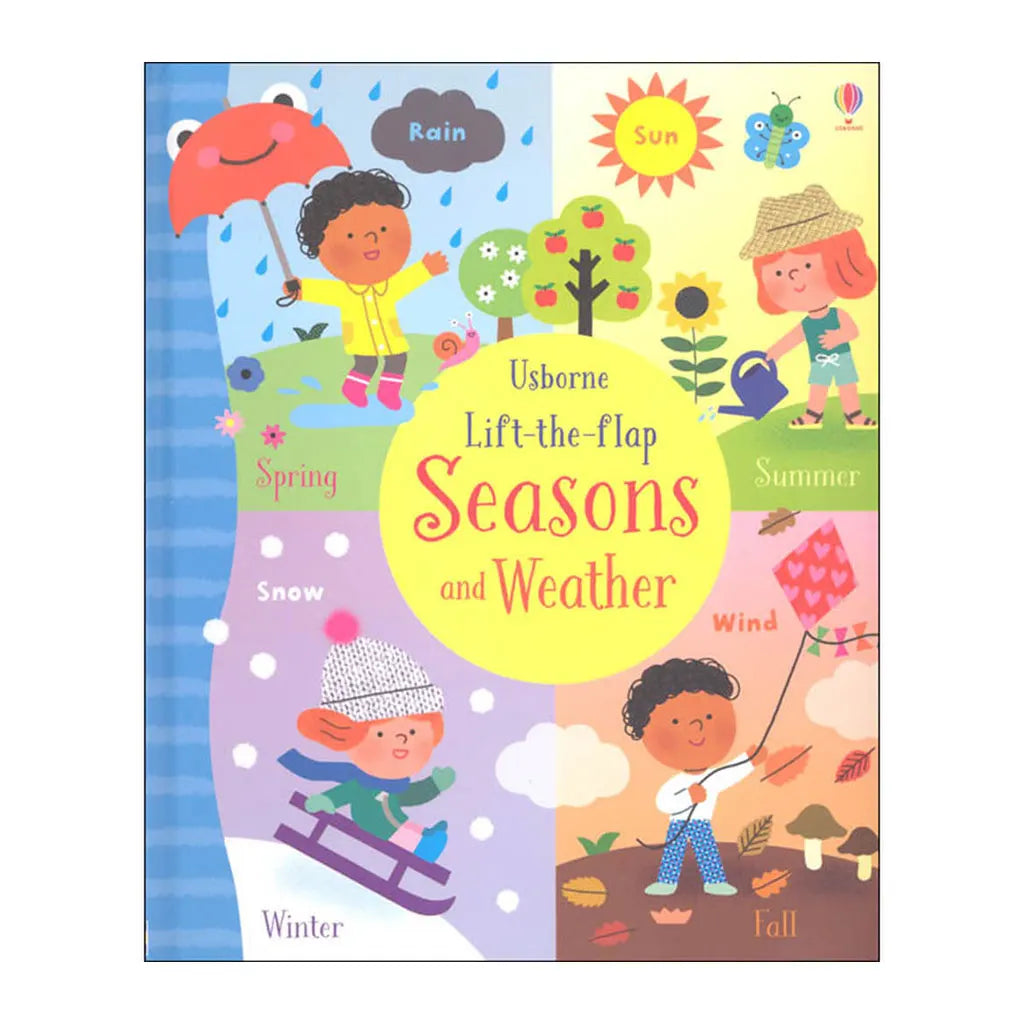 Usborne Lift the Flap Seasons and Weather