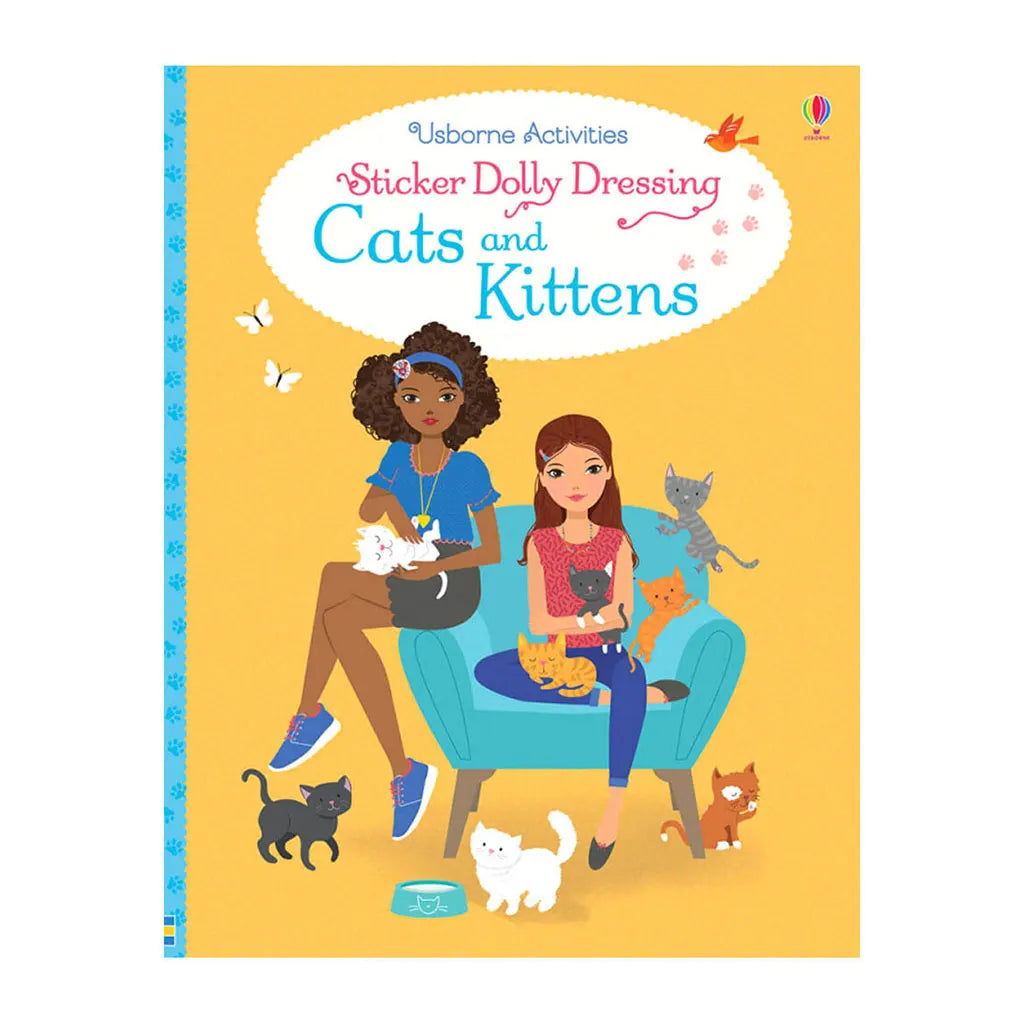 Usborne Sticker Dolly Dressing Cats and Kittens
