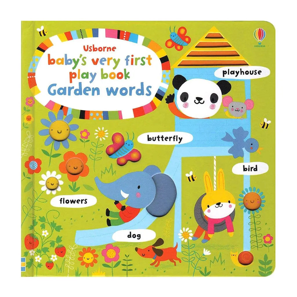 Usborne Baby's Very First Playbook Garden Words