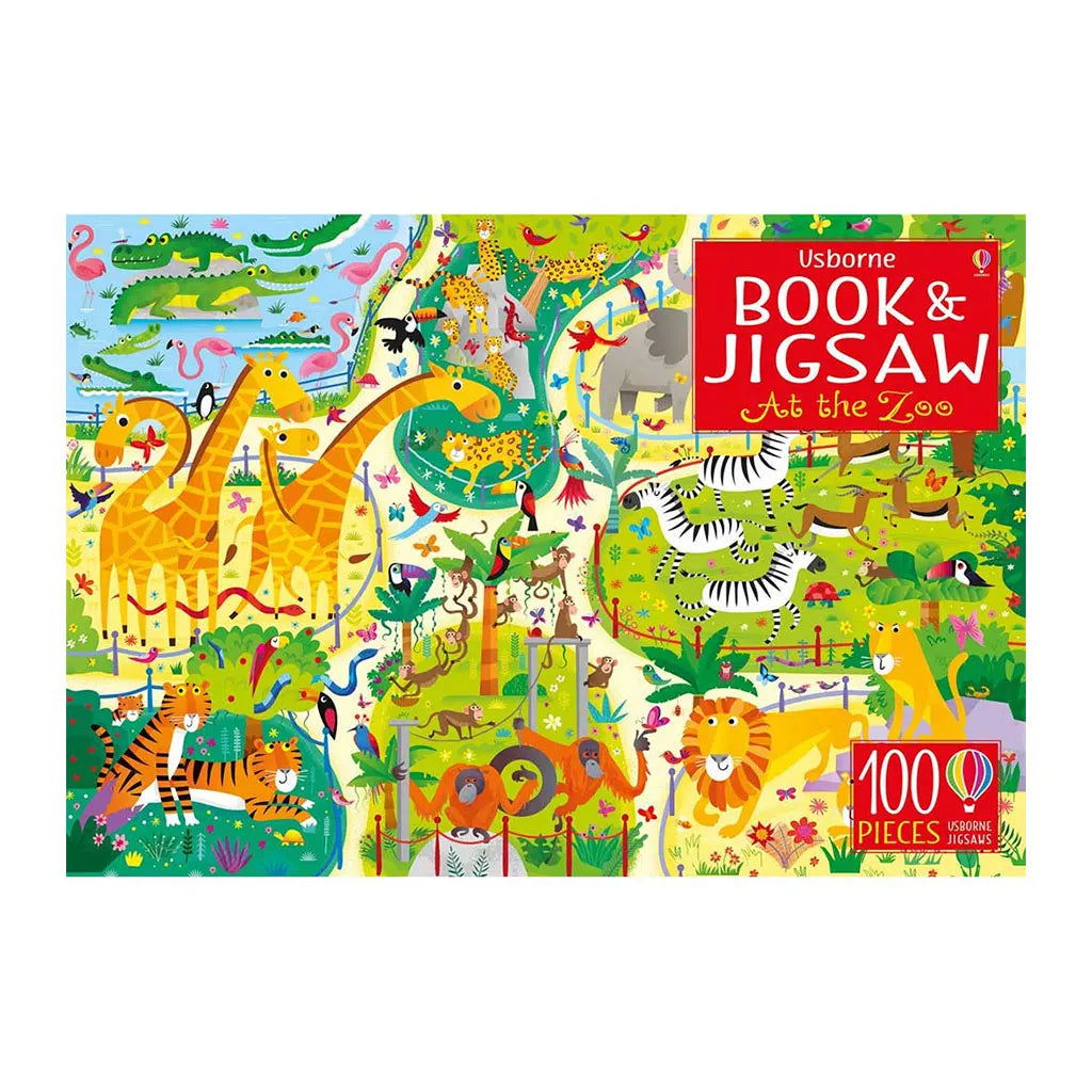 Book &amp; Jigsaw At the Zoo
