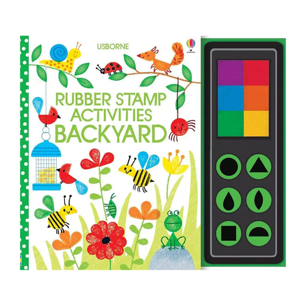 Usborne Rubber Stamp Activities Backyard
