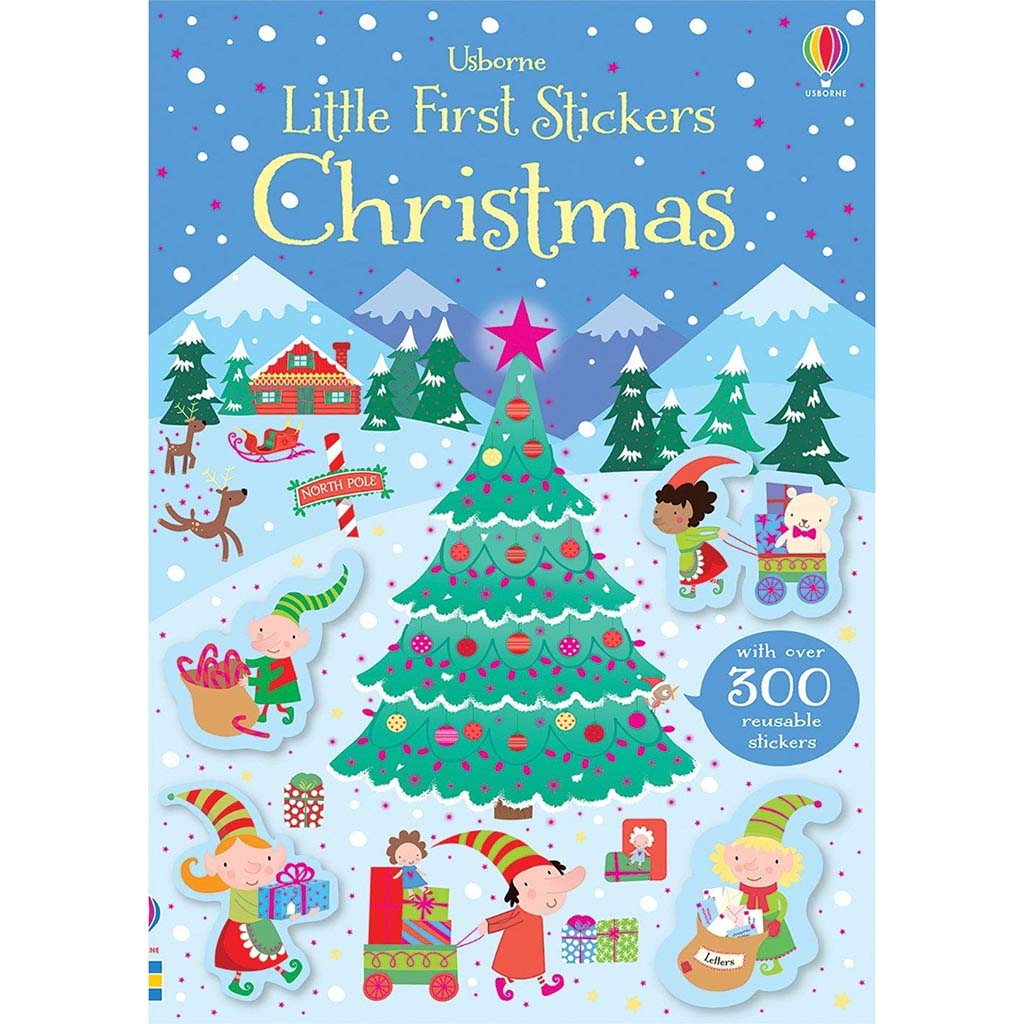 Little First Sticker Book Christmas