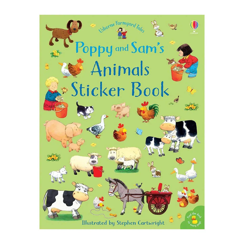Poppy And Sam's Animals Sticker Book