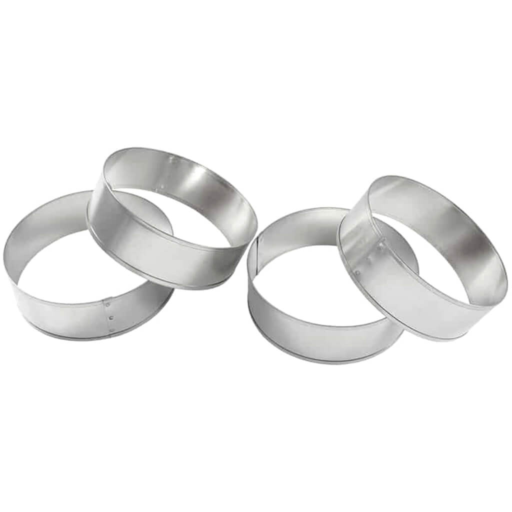 English Muffin Rings, Set of 4