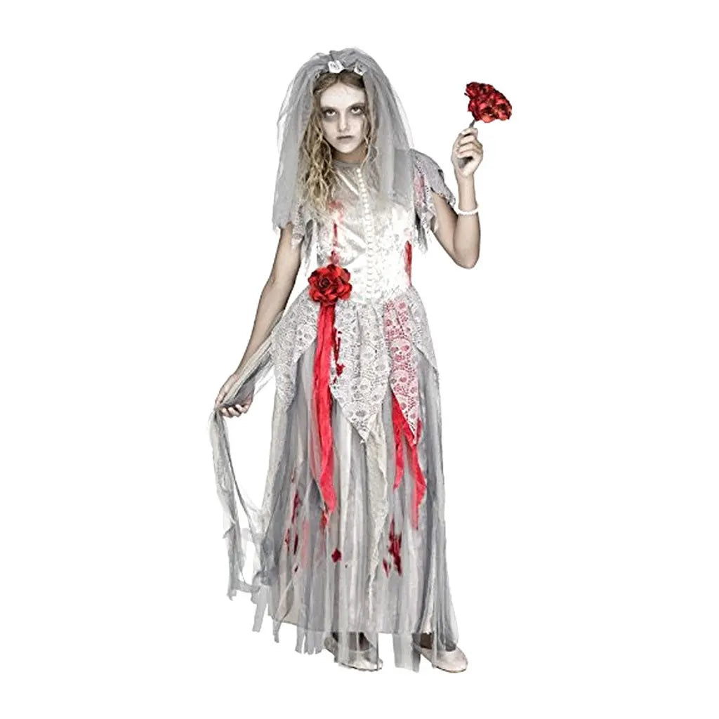 Zombie Bride Child Costume