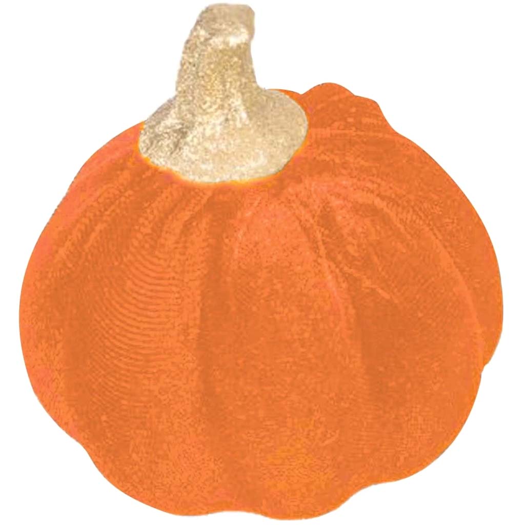 Velvet Pumpkins Assorted