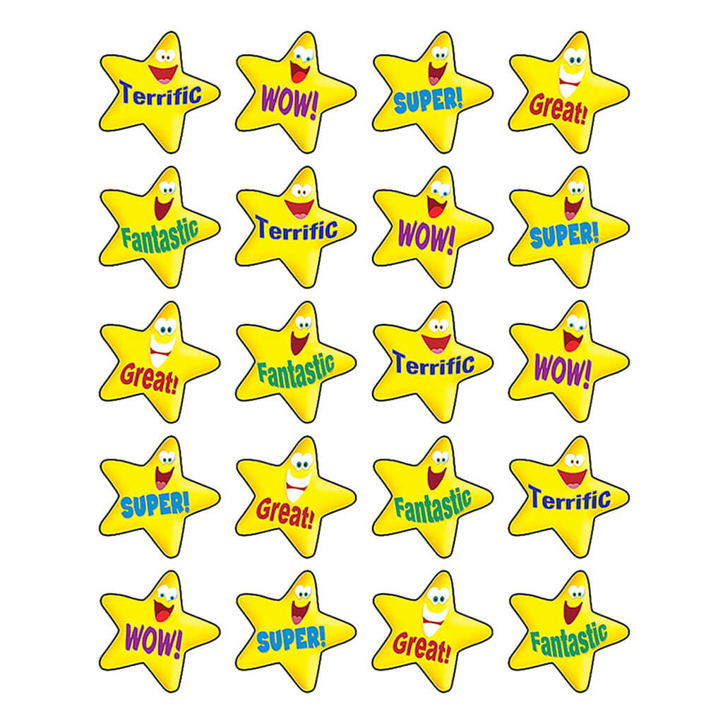 Encouraging Stars Stickers