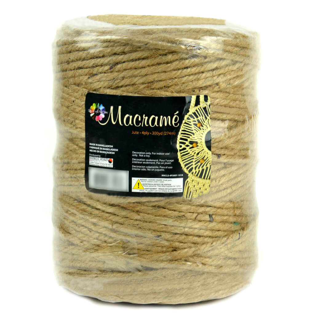 72/4ply Natural Jute, 300yrds