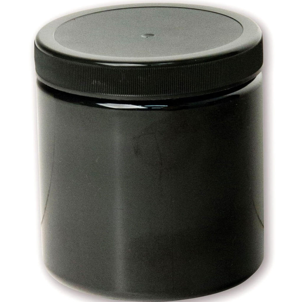 Jacquard Wide Mouth Jar with Lid, Black