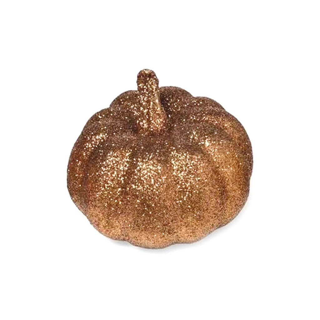 Mini Pumpkin Glittered