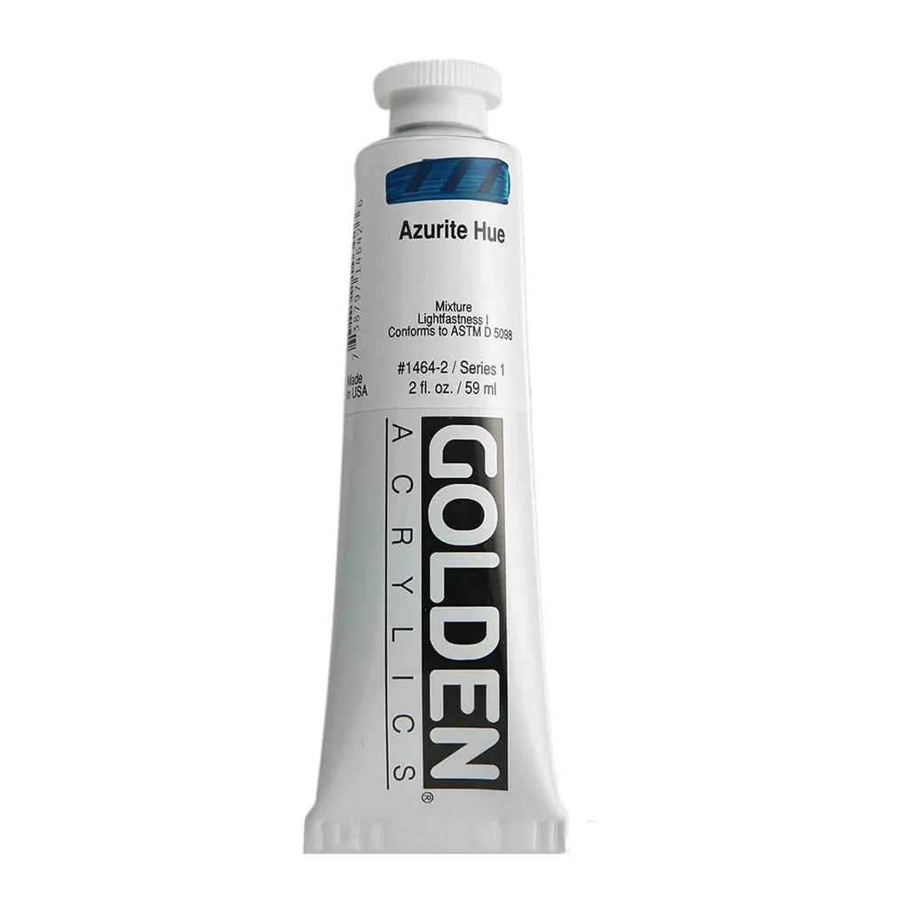 Golden Heavy Body Acrylic 2oz Azurite Hue S1