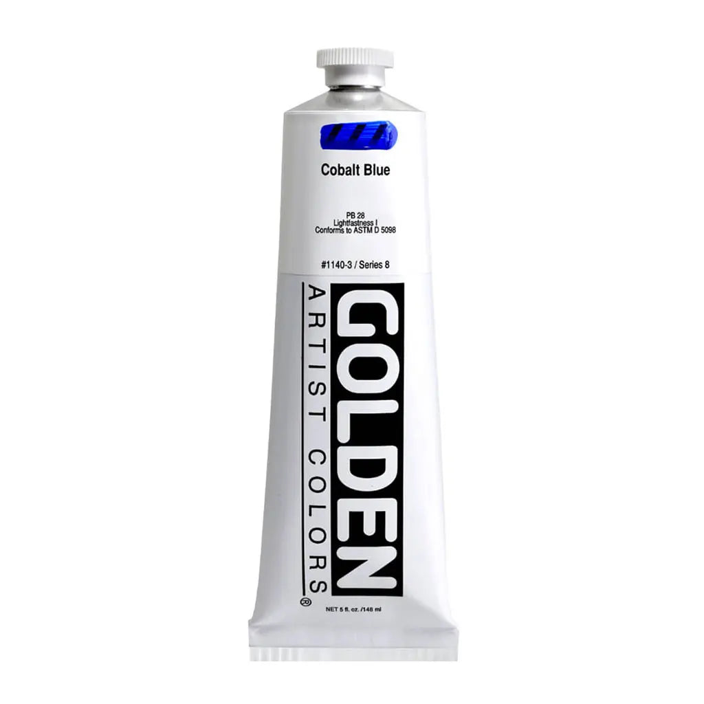 Golden Heavy Body Acrylic 5oz Cobalt Blue S8