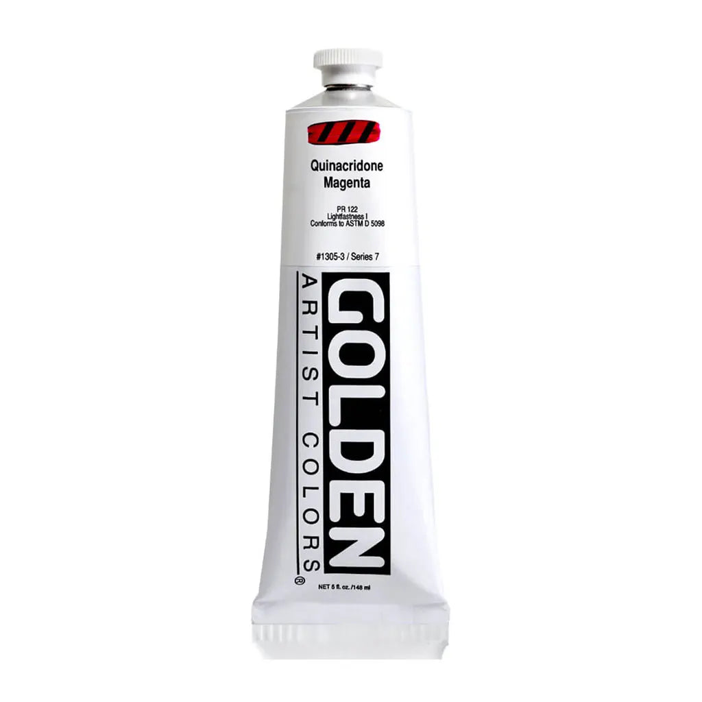Golden Heavy Body Acrylic 5oz Quinacridone Magenta S7