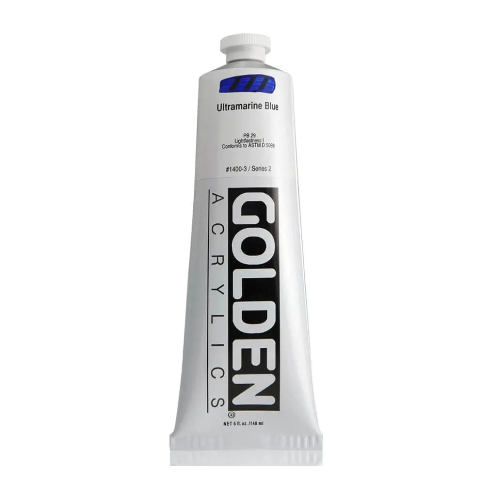 Golden Heavy Body Acrylic 5oz Ultramarine Blue S2