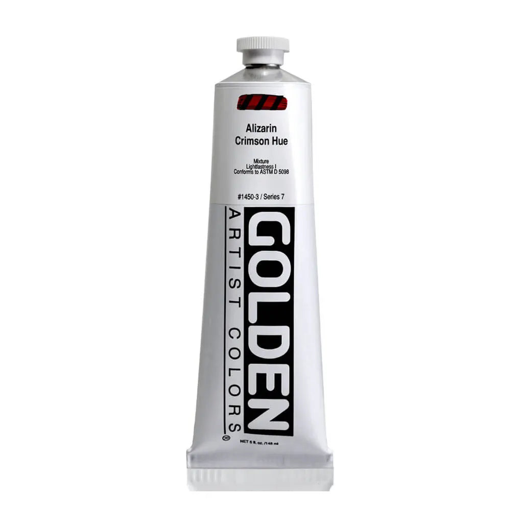 Golden Heavy Body Acrylic 5oz Alizarin Crimson Hue S7