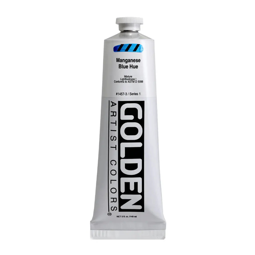 Golden Heavy Body Acrylic 5oz Manganese Blue Hue S1