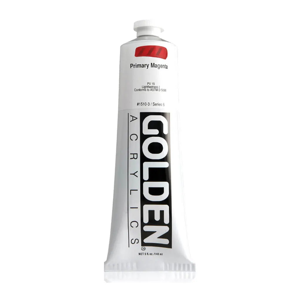 Golden Heavy Body Acrylic 5oz Primary Magenta S6
