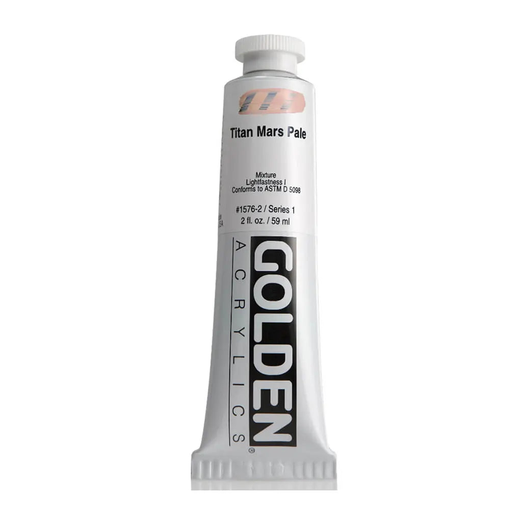 Golden Heavy Body Acrylic 2oz Titan Mars Pale S1