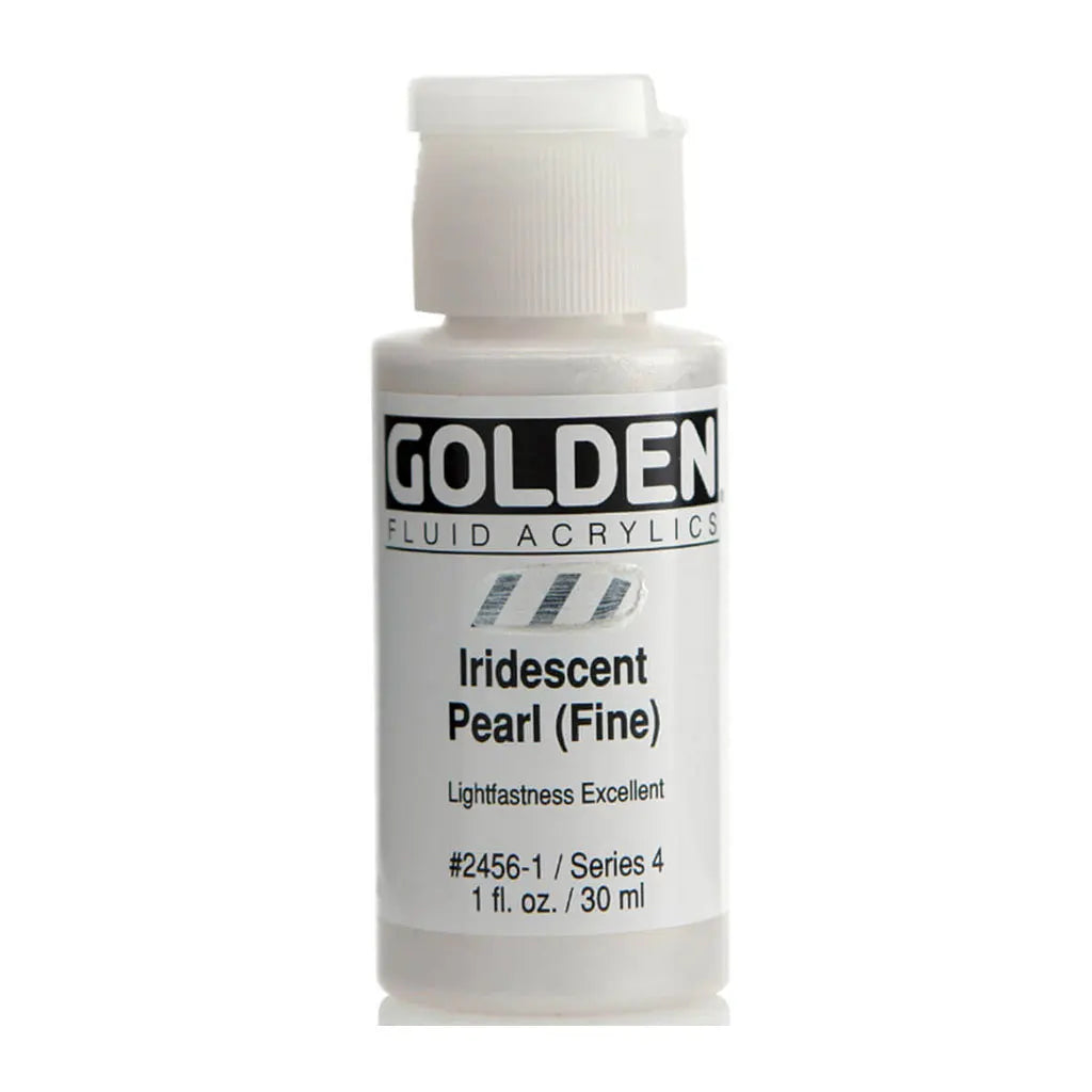Golden Fluid Acrylic 1oz Iridescent Pearl (Fine) S4