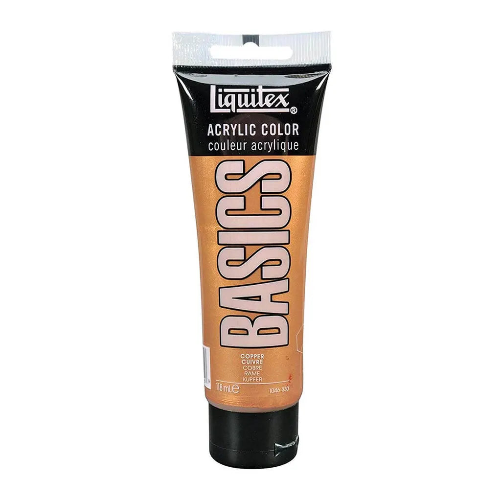 Liquitex Basics Acrylic Color 118ml (4oz) Copper S1
