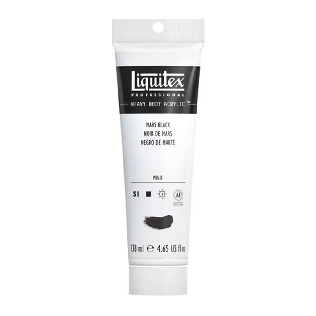 Liquitex Professional Heavy Body Acrylic 138ml (4.65oz) Mars Black S1