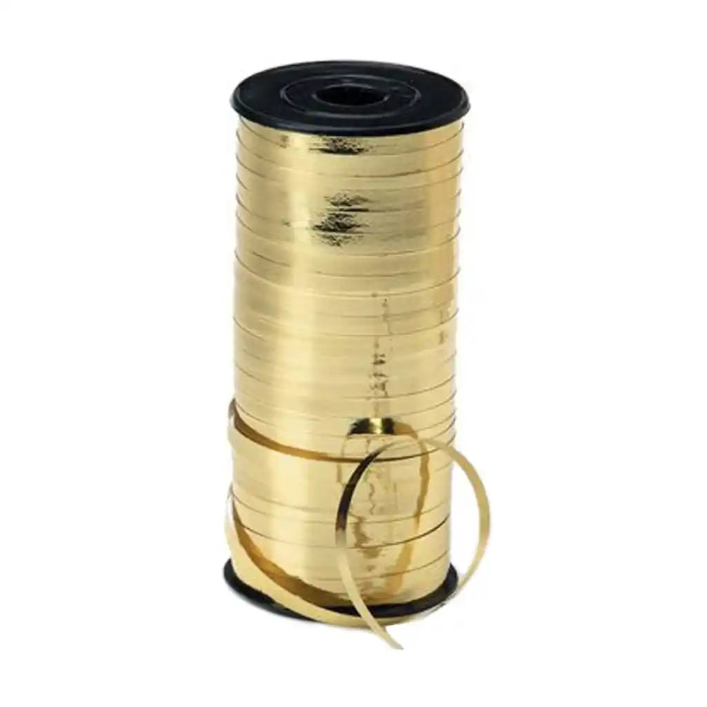 Curling Ribbon Metallic Gold 5mm x 100yd