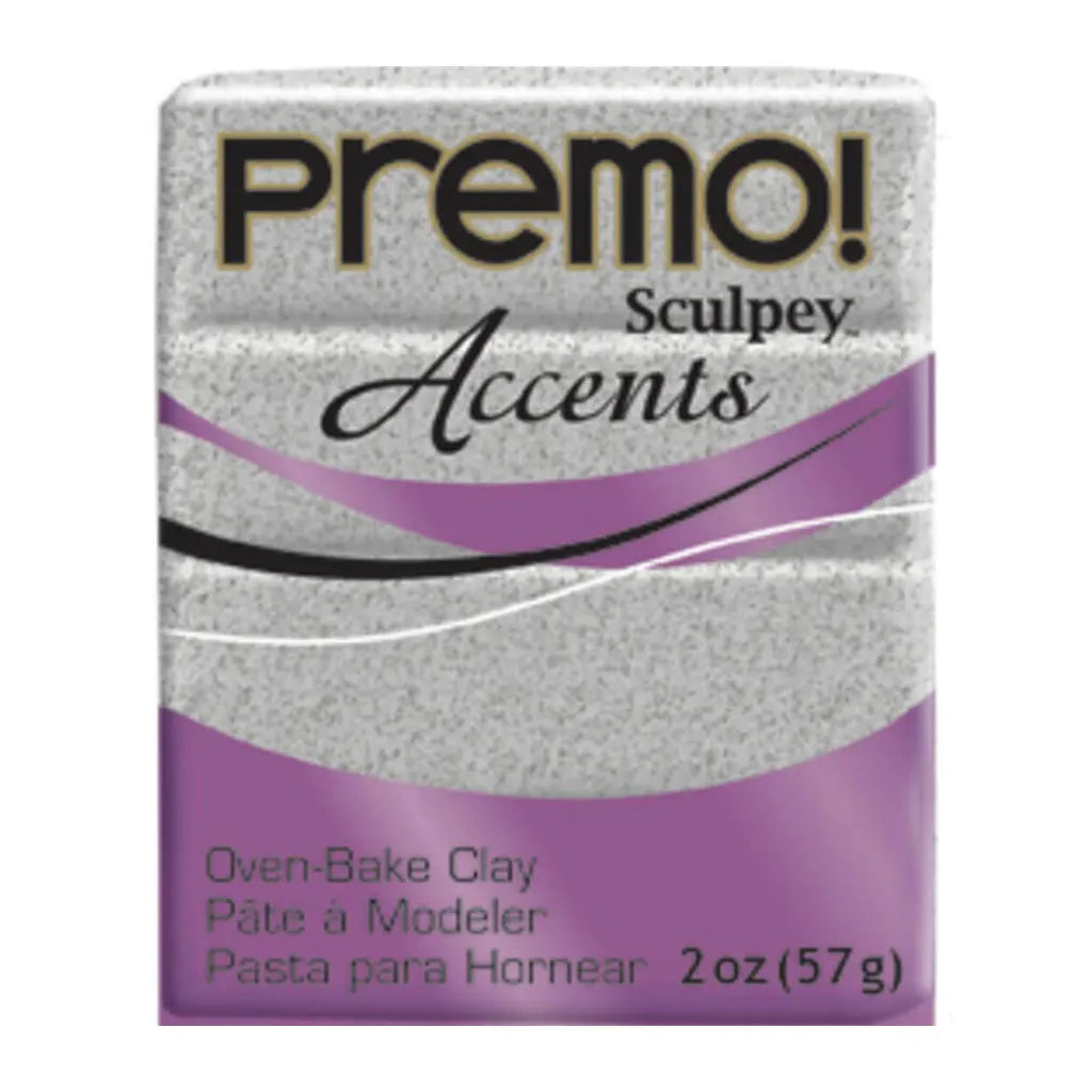 Premo Clay Gray Granite, 2oz