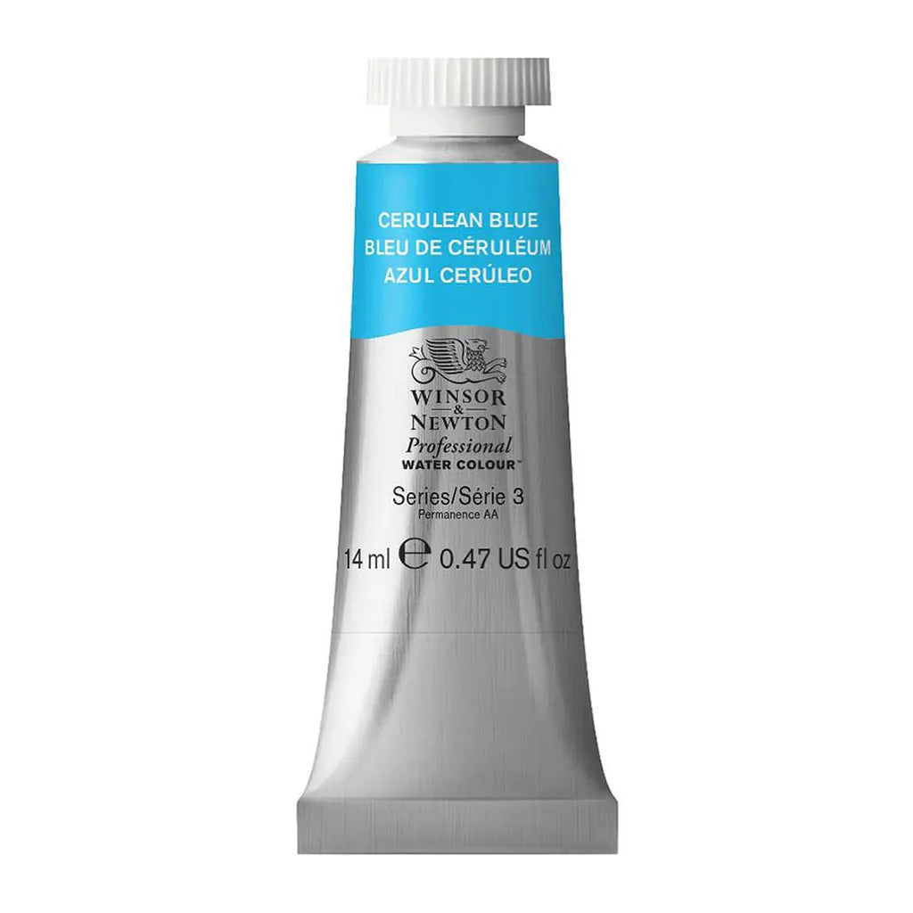 Winsor & Newton Professional Watercolour 14ml Cerulean Blue S3