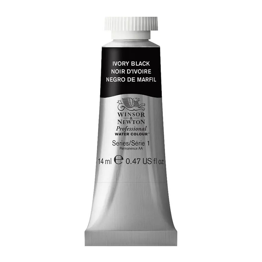 Winsor & Newton Professional Watercolour 14ml Ivory Black S1