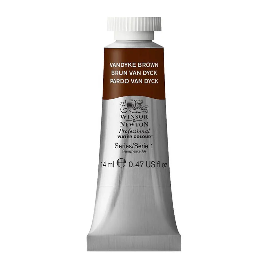 Winsor & Newton Professional Watercolour 14ml Vandyke Brown S1