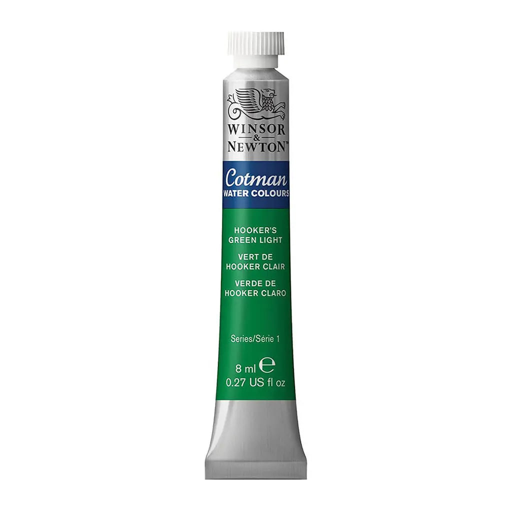 Winsor & Newton Cotman Watercolour 8ml Hookers Green Light S1