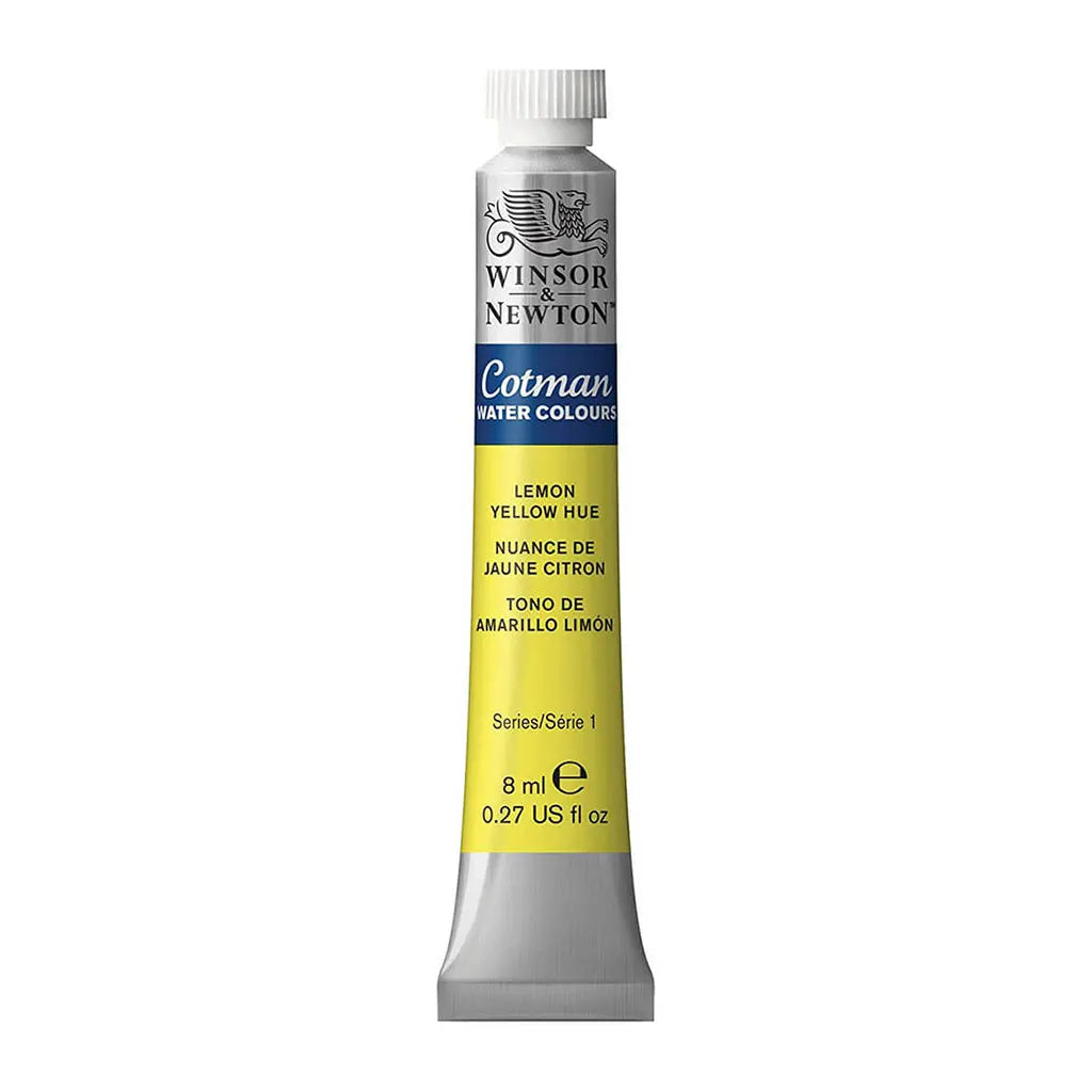 Winsor & Newton Cotman Watercolour 8ml Lemon Yellow Hue S1