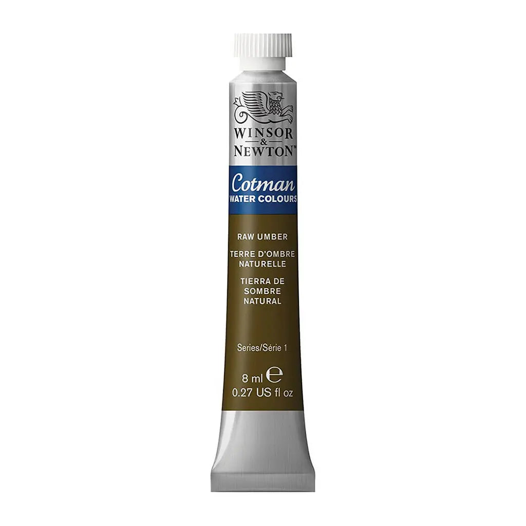 Winsor & Newton Cotman Watercolour 8ml Raw Umber S1