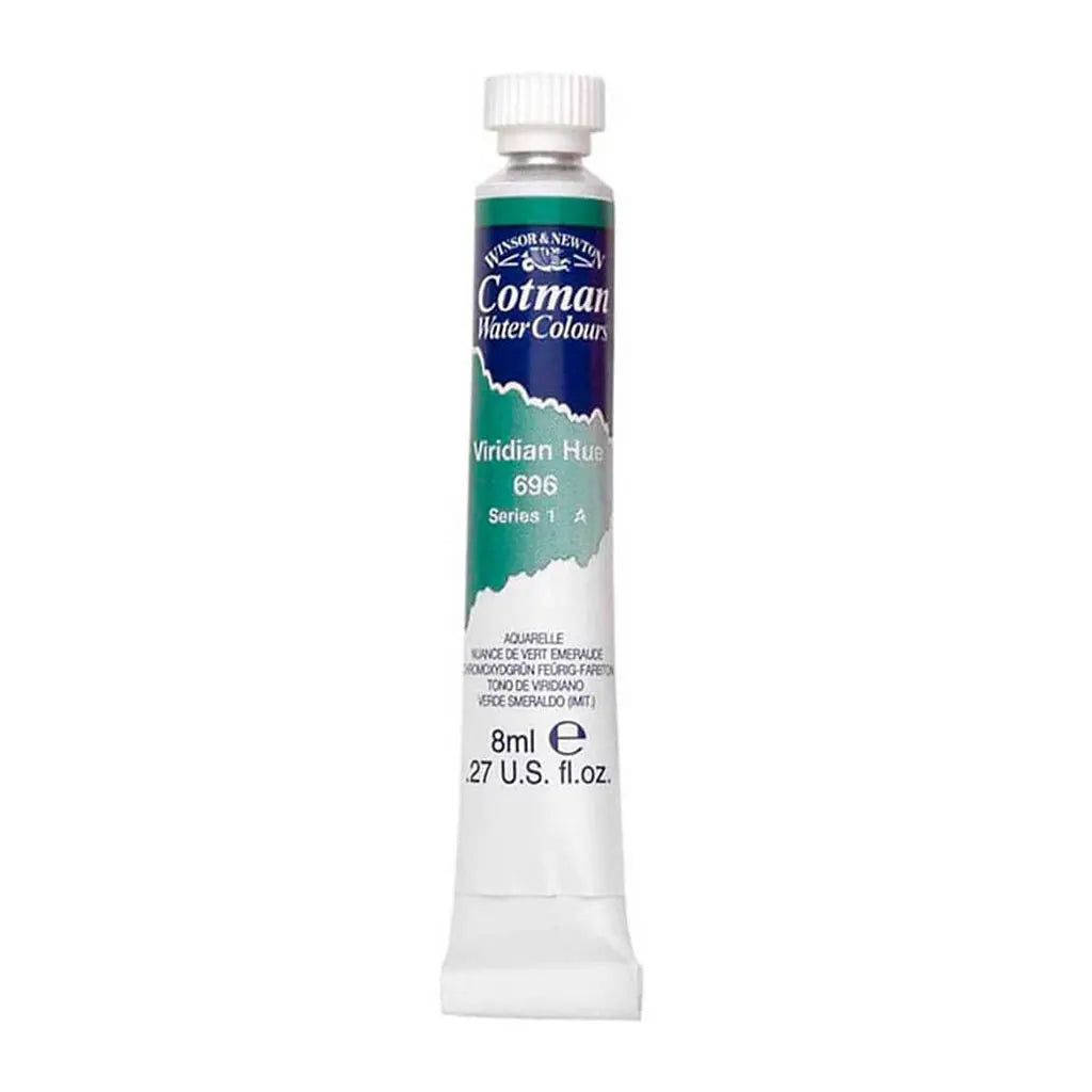 Winsor & Newton Cotman Watercolour 8ml Viridian Hue S1
