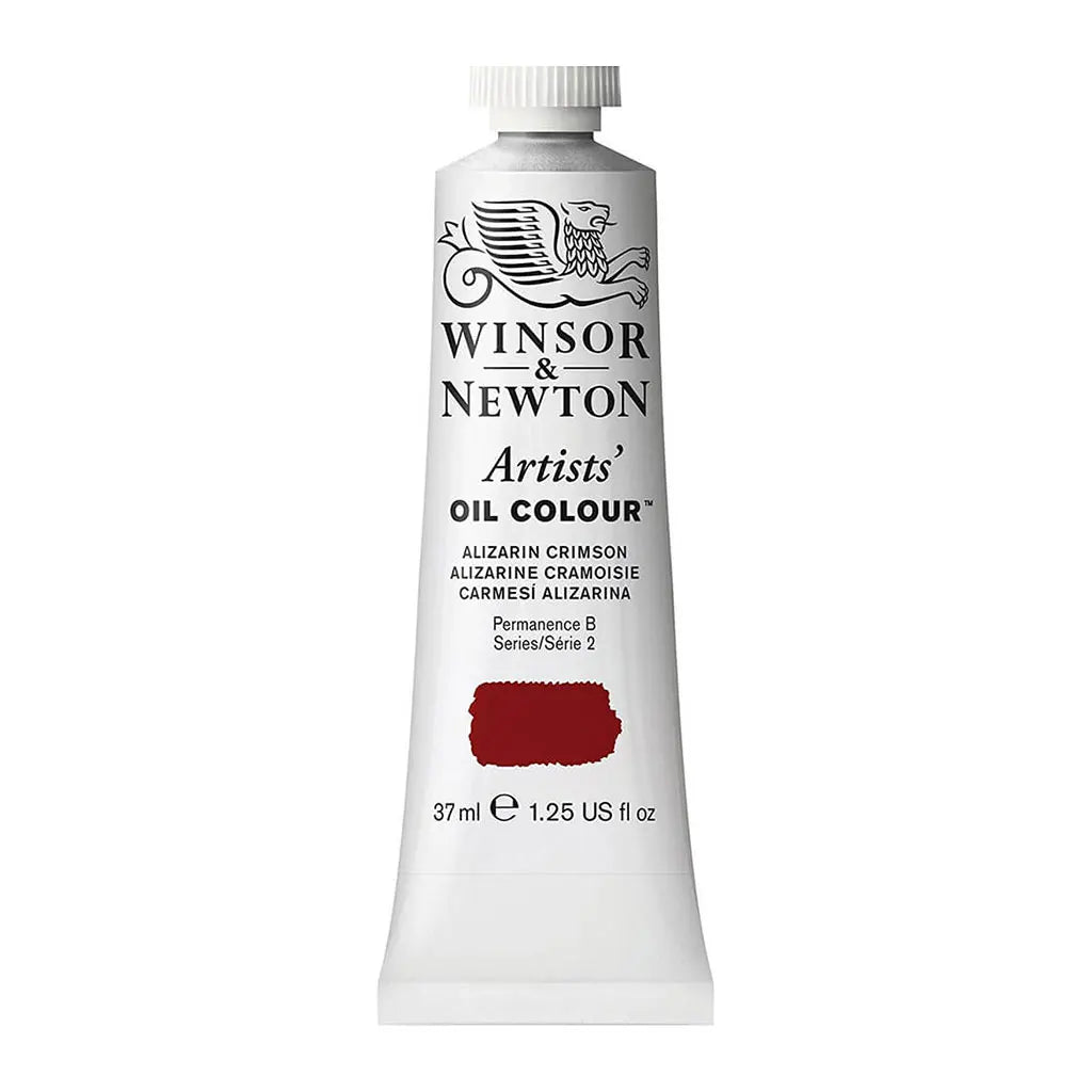 Winsor &amp; Newton Artists Oil Colour 37ml Alizarin Crimson S2
