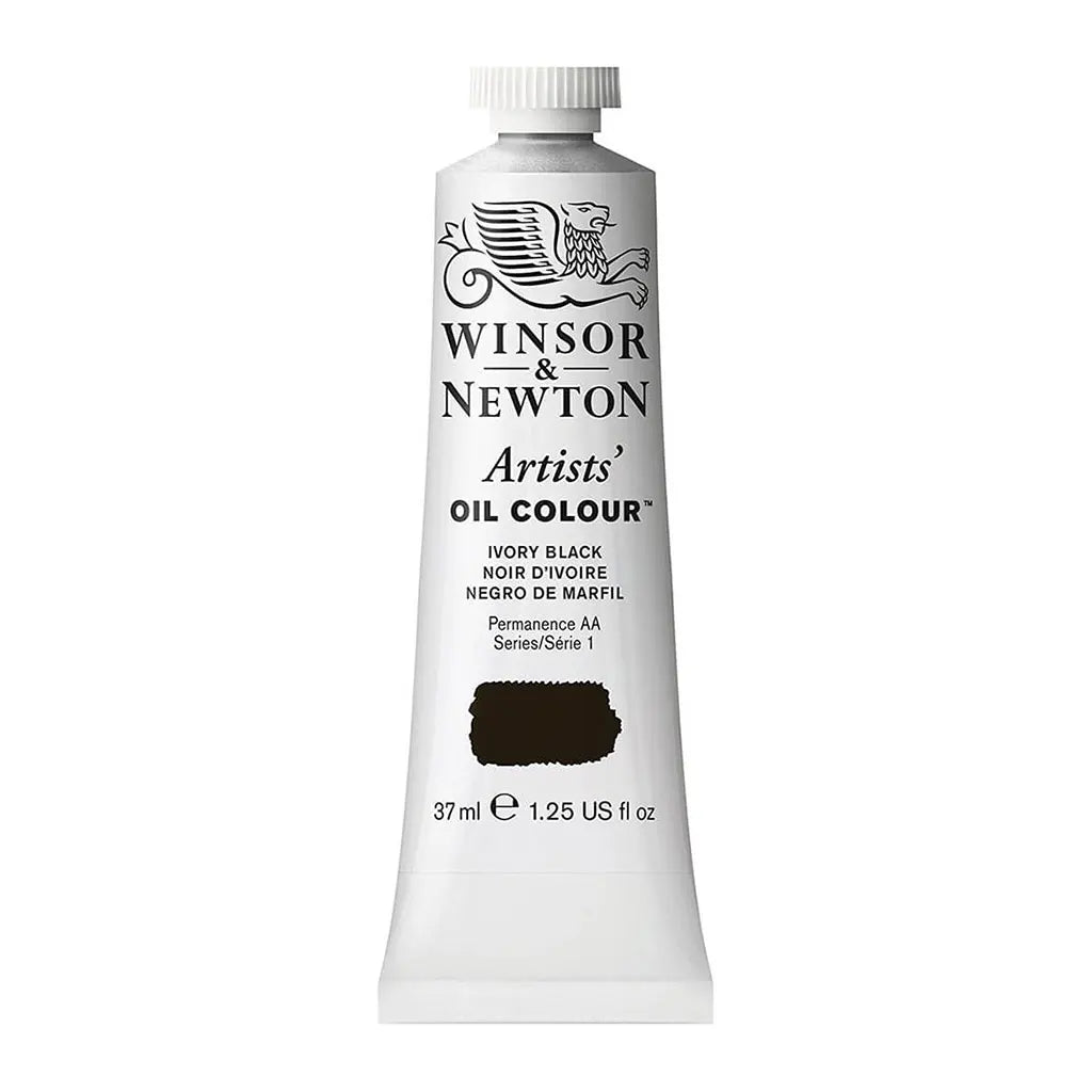 Winsor & Newton Artists Oil Colour 37ml Ivory Black S1