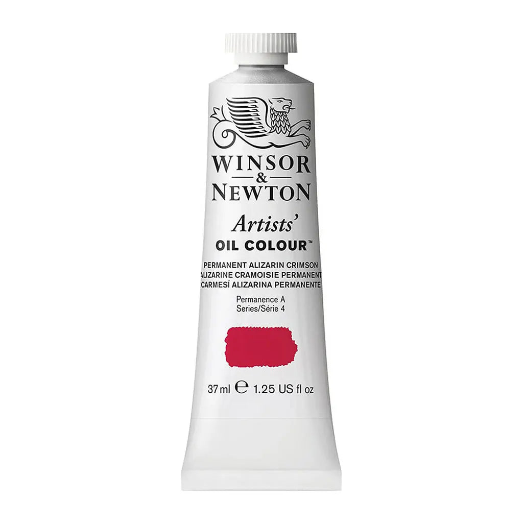 Winsor & Newton Artists Oil Colour 37ml Permanent Alizarin Crimson S4