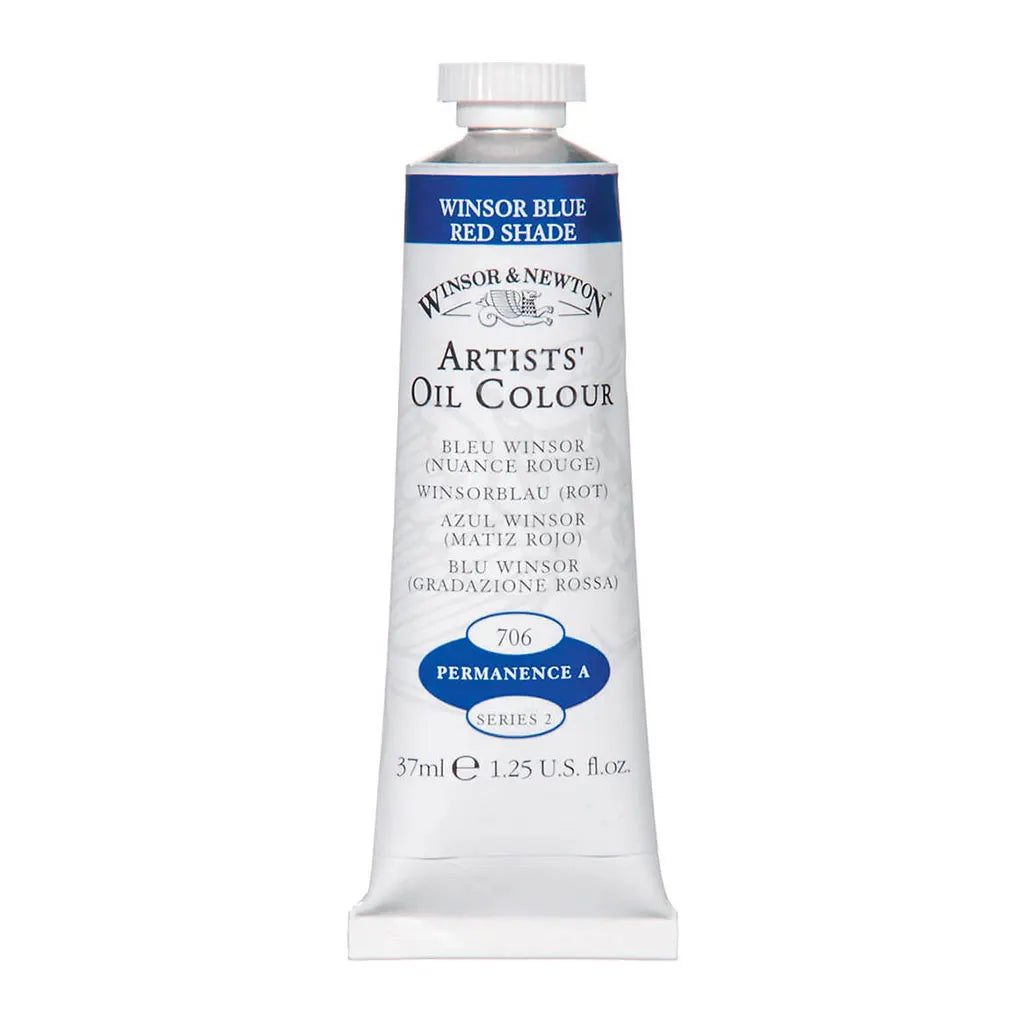 Winsor & Newton Artists Oil Colour 37ml Winsor Blue (Red Shade) S2