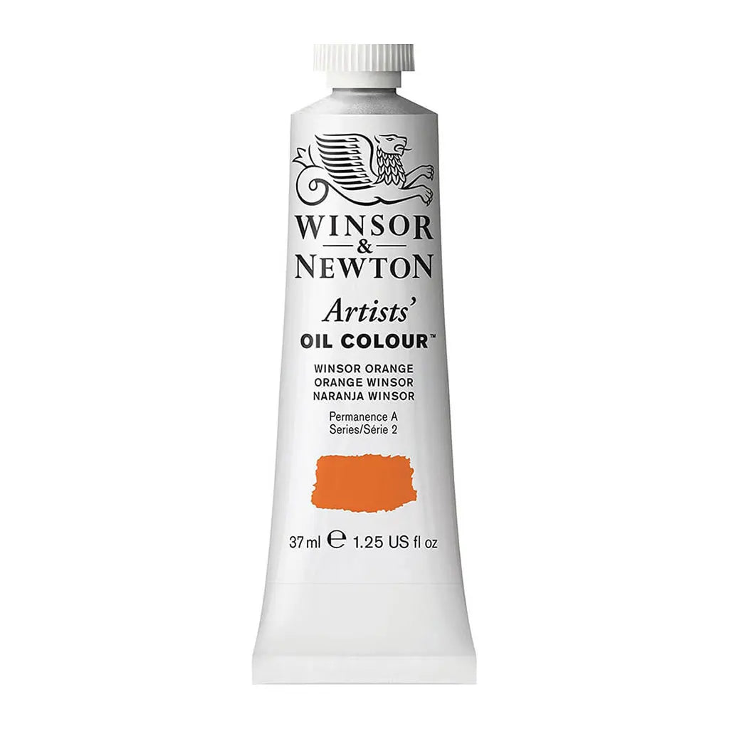 Winsor & Newton Artists Oil Colour 37ml Winsor Orange S2