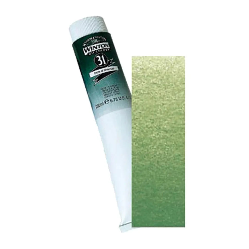 Winsor & Newton Winton Oil Color 200ml Oxide Of Chromium S1