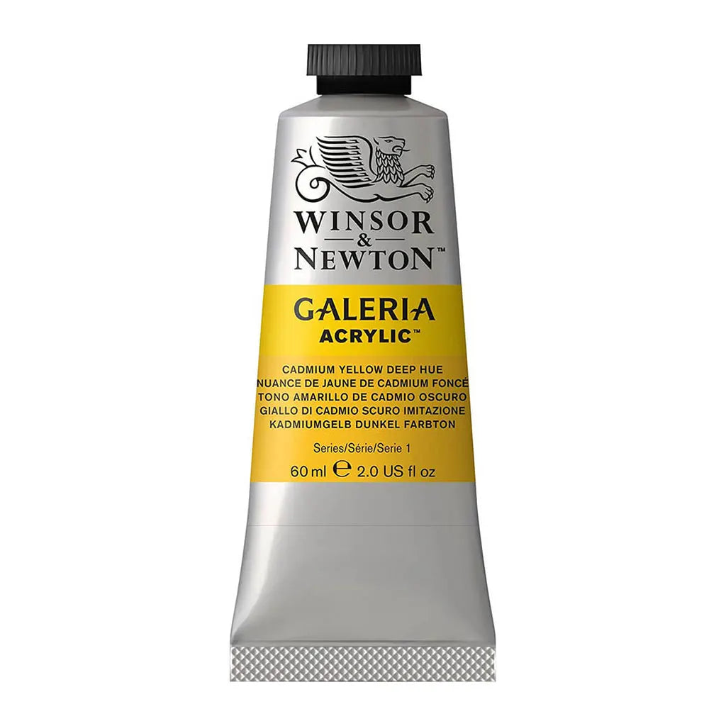 Winsor &amp; Newton Galeria Acrylic 60ml Cadmium Yellow Deep Hue S1
