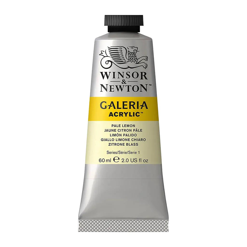 Winsor & Newton Galeria Acrylic 60ml Pale Lemon S1