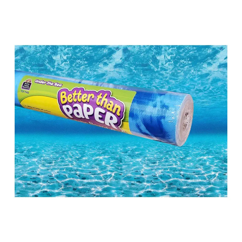 Better Than Paper Bulletin Board Roll 4ft x 12ft Under The Sea